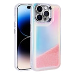 Apple iPhone 14 Pro Max Kılıf Airbagli Renkli Arka Yüzey Boncuk Tasarımlı Zore Kumul Kapak