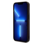Apple iPhone 14 Pro Max Kılıf AMG Transparan Çift Katmanlı Damalı Bayrak Dizayn Kapak