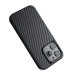 Apple iPhone 14 Pro Max Kılıf Aramid Karbon Fiber M-safe Özellikli Wlons Radison Kapak