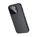Apple iPhone 14 Pro Max Kılıf Aramid Karbon Fiber M-safe Özellikli Wlons Radison Kapak