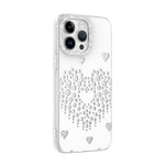 Apple iPhone 14 Pro Max Kılıf Damla Taşlı Zore Rivas Sert PC Kapak