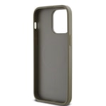 Apple iPhone 14 Pro Max Kılıf DKNY Orjinal Lisanslı M-safe Şarj Özellikli 3D Yazılı Grid Pattern Kapak