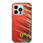 Apple iPhone 14 Pro Max Kılıf Ferrari Orjinal Lisanslı Baskı Logolu Çimen Desenli Kapak