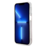 Apple iPhone 14 Pro Max Kılıf GUESS M-safe Şarj Özellikli Yaprak Desenli M-safe Şarj Kablolu Kapak