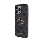 Apple iPhone 14 Pro Max Kılıf Guess Orjinal Lisanslı PU Deri 4G Büyük Metal Logolu Çapraz Vücut Askılı Kapak