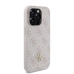 Apple iPhone 14 Pro Max Kılıf Guess Orjinal Lisanslı M-safe Şarj Özellikli Small 4G Classic Kapak