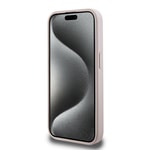 Apple iPhone 14 Pro Max Kılıf Guess Orjinal Lisanslı M-safe Şarj Özellikli PU Üçgen Logo 4G Desenli Kapak