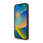 Apple iPhone 14 Pro Max Kılıf Guess Orjinal Lisanslı M-safe Şarj Özellikli 4G Desen Yazı Logolu Kapak
