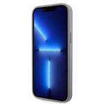 Apple iPhone 14 Pro Max Kılıf Guess Orjinal Lisanslı Taşlı Arka Yüzey Üçgen Logolu Kapak