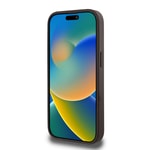 Apple iPhone 14 Pro Max Kılıf Guess Orjinal Lisanslı M-safe Şarj Özellikli Yazı Logolu Circle Classic Kapak
