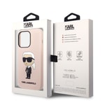 Apple iPhone 14 Pro Max Kılıf Karl Lagerfeld Silikon Karl Dizayn Kapak