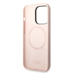 Apple iPhone 14 Pro Max Kılıf Karl Lagerfeld M-safe Şarj Özellikli Silikon K&C Dizayn Kapak