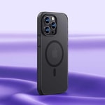 Apple iPhone 14 Pro Max Kılıf Kenarları Silikon Airbagli Mat Arka Yüzey Benks Icesand Kapak