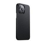 Apple iPhone 14 Pro Max Kılıf M-safe Özellikli Karbon Fiber Benks Essential Kevlar Kapak