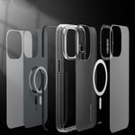 Apple iPhone 14 Pro Max Kılıf M-safe Şarj Özellikli YoungKit Kamuflaj Serisi Kapak
