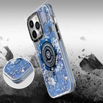 Apple iPhone 14 Pro Max Kılıf M-safe Şarj Özellikli YoungKit Kamuflaj Serisi Kapak
