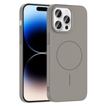 Apple iPhone 14 Pro Max Kılıf M-safe Şarj Özellikli Zore Ruby Sert Kapak