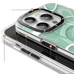 Apple iPhone 14 Pro Max Kılıf M-safe Şarj Özellikli Youngkit Water-Ink Serisi Kapak