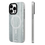 Apple iPhone 14 Pro Max Kılıf M-safe Şarj Özellikli Sararmaya Dayanıklı Youngkit Wood Forest Serisi Kapak