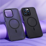 Apple iPhone 14 Pro Max Kılıf M-safe Şarj Özellikli Mat Arka Yüzey Benks Drop Resistance Kapak