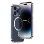 Apple iPhone 14 Pro Max Kılıf M-safe Şarj Özellikli Benks 1.8mm Ultra İnce Şeffaf Kapak