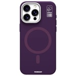Apple iPhone 14 Pro Max Kılıf M-safe Şarj Özellikli Kamera Standlı Youngkit Bitty Cream Kapak