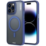 Apple iPhone 14 Pro Max Kılıf M-safe Şarj Özellikli Youngkit Rock Sand Serisi Kapak