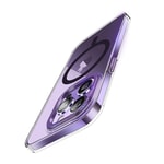 Apple iPhone 14 Pro Max Kılıf M-safe Şarj Özellikli Sert PC Zore Fuya Kapak