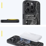 Apple iPhone 14 Pro Max Kılıf M-safe Şarj Özellikli Benks City Serisi Kapak