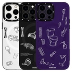 Apple iPhone 14 Pro Max Kılıf M-safe Şarj Özellikli Desenli Youngkit Plaything Serisi Kapak