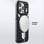 Apple iPhone 14 Pro Max Kılıf M-safe Şarj Özellikli Çift IMD Baskılı Lisanslı Switcheasy Artist-M Fleur Kapak
