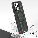 Apple iPhone 14 Pro Max Kılıf M-safe Şarj Özellikli Sararmaya Dayanıklı Youngkit Wood Forest Serisi Kapak