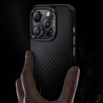 Apple iPhone 14 Pro Max Kılıf M-safe Şarj Özellikli Premium Cam Arka Yüzey Benks Electroplated Kapak