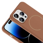 Apple iPhone 14 Pro Max Kılıf M-safe Şarj Özellikli Zore Meta Kapak