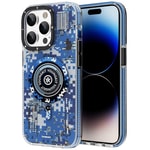 Apple iPhone 14 Pro Max Kılıf M-safe Şarj Özellikli YoungKit Kamuflaj Serisi Kapak