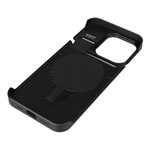 Apple iPhone 14 Pro Max Kılıf M-safe Şarj Özellikli Mekanizmalı Koku Hazneli Zore Mostar Kapak