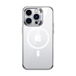 Apple iPhone 14 Pro Max Kılıf M-safe Şarj Özellikli Premium Cam Arka Yüzey Benks Electroplated Kapak