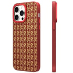 Apple iPhone 14 Pro Max Kılıf M-safe Şarj Özellikli 1500D Youngkit Auspicious Loong Serisi Kapak