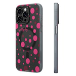 Apple iPhone 14 Pro Max Kılıf M-safe Şarj Özellikli Polka Dot Desenli Youngkit Spots Serisi Kapak