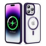 Apple iPhone 14 Pro Max Kılıf M-safe Wireless Şarj Özellikli Silikon Zore Ege Kapak
