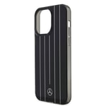 Apple iPhone 14 Pro Max Kılıf Mercedes Benz Orjinal Lisanslı New Urban 3 Sert PC Paralel Çizgi Desenli Kapak