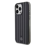 Apple iPhone 14 Pro Max Kılıf Mercedes Benz Orjinal Lisanslı New Urban 3 Sert PC Paralel Çizgi Desenli Kapak