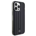 Apple iPhone 14 Pro Max Kılıf Mercedes Benz Orjinal Lisanslı New Urban 3 Sert PC Paralel Çizgi Desenli Kapak