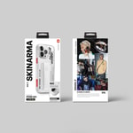 Apple iPhone 14 Pro Max Kılıf SkinArma Şeffaf Desenli Kaze Kapak
