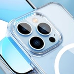 Apple iPhone 14 Pro Max Kılıf Standlı M-safe Wireless Şarj Özellikli Wiwu Aurora Serisi Kapak