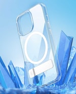 Apple iPhone 14 Pro Max Kılıf Standlı M-safe Wireless Şarj Özellikli Wiwu Aurora Serisi Kapak