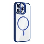 Apple iPhone 14 Pro Max Kılıf Standlı ve Kamera Lens Hediyeli M-Safe Şarj Özellikli Zore Etro Kapak