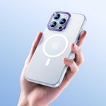 Apple iPhone 14 Pro Max Kılıf Wireless Şarj Destekli Benks Magnetik Haze Kapak
