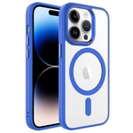 Apple iPhone 14 Pro Max Kılıf Wireless Şarj Özellikli Zore Krom M-safe Silikon Kapak