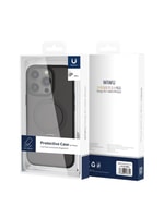 Apple iPhone 14 Pro Max Kılıf Wiwu ZMM-010 M-safe Şarj Özellikli Parmak İzi Bırakmayan Mat Transparan Standlı Kapak